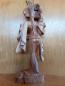 Preview: Holz-Figur, Dame mit kl. Mädchen  - Bali - Mitte 20. Jahrhundert
