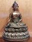 Preview: Bronze-Figur, Buddha Sakyamuni  - Nepal - 2. Hälfte 20. Jahrhundert