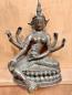 Preview: Bronze-Figur, Göttin Vasudhara  - Indien - Anfang 20. Jahrhundert