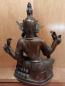 Preview: Bronze-Figur, Göttin Vasudhara  - Indien - Anfang 20. Jahrhundert