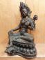 Preview: Bronze-Figur, Grüne Tara  - Nepal - 20. Jahrhundert
