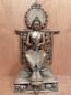 Preview: Bronze-Figur, Buddha auf Thron  - Indien - Anfang 20. Jahrhundert