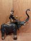 Preview: Bronze-Figur, Lord Indra  - Thailand - Mitte 20. Jahrhundert