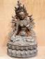 Preview: Bronze-Figur, Göttin Weiße Tara - Tibet - Anfang 20. Jahrhundert