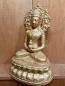 Preview: Buddha-Figur, Bronze  - Indien - 1. Hälfte 20. Jahrhundert