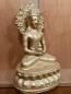 Preview: Buddha-Figur, Bronze  - Indien - 1. Hälfte 20. Jahrhundert