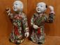 Preview: Porzellan-Figuren, 2 Junge Mönche  - China - 20. Jahrhundert
