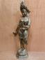 Preview: Messing-Figur, Tempeltänzerin  - Indien - 20. Jahrhundert