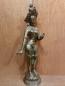 Preview: Messing-Figur, Tempeltänzerin  - Indien - 20. Jahrhundert