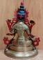 Preview: Bronze-Figur, Grüne Tara  - Nepal - 20. Jahrhundert