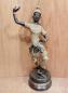 Preview: Bronze-Figur, Tempeltänzer  - Thailand - Mitte 20. Jahrhundert