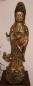 Preview: Messing-Figur, (98cm) Göttin Guanyin  - China - Mitte 20. Jahrhundert