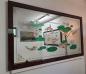 Preview: Wandspiegel, (172cm breit) Koi-Motiv  - China -
