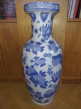 Vase, Porzellan - China  -
