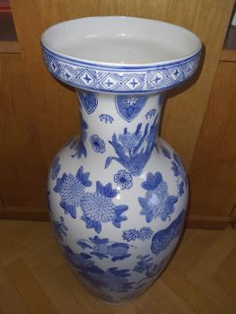 Vase, (61cm) Porzellan - China  -