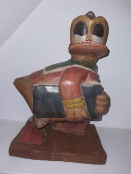 Belesene Ente, Holz-Figur - Bali -