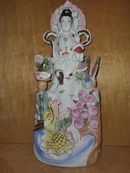 Göttin Guan Yin, Porzellan - China - Anfang 20. Jahrhundert