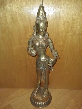 Shakti, Messing-Figur - Indien -