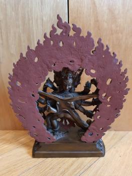 Bronze-Figur, Yab-Yum - Tibet - Mitte 20. Jahrhundert