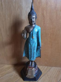 Sukhothai-Buddha, Bronze - Thailand/Siam - Anfang 20. Jahrhundert