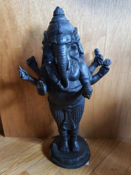 Bronze-Figur, Ganesha - Indien - Mitte 20. Jahrhundert