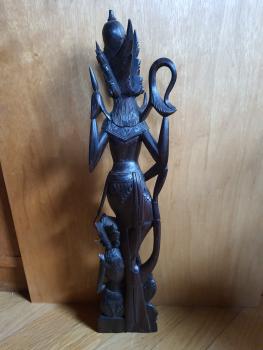 Holz-Figur, Gottheiten - Bali -  20. Jahrhundert