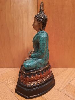 Buddha-Figur, Bronze  - Thailand - 21. Jahrhundert