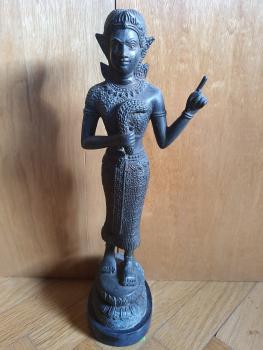 Bronze-Figur, Göttin Demeter  - Thailand - Mitte 20. Jahrhundert