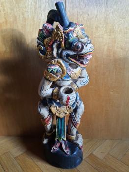 Holz-Figur, Hanuman - Bali - 20. Jahrhundert