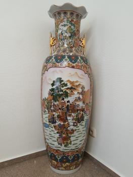 Boden-Vase, (133cm) Porzellan  - China - 20. Jahrhundert