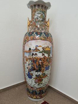 Boden-Vase, (133cm) Porzellan  - China - 20. Jahrhundert