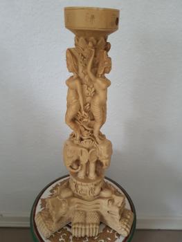 Speckstein-Skulptur  - China -