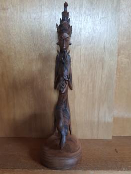 Holz-Figur, Dewi Sri - Bali -  21. Jahrhundert