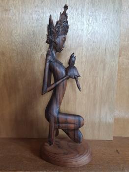 Holz-Figur, Dewi Sri - Bali -  21. Jahrhundert