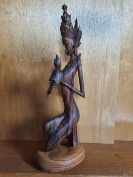 Holz-Figur, Dewi Sri - Bali -  21. Jahrhundert