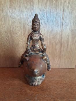 Buddha-Figur, Bronze  - Asien - Anfang 20. Jahrhundert