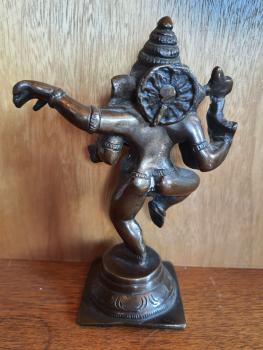 Bronze-Figur, Ganesha  - Indien - Mitte 20. Jahrhundert