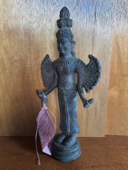 Bodhisattvas Avalokiteshvara Khmer, Bronze - Kambodscha - Anfang 20.Jahrhundert,