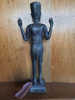 Khmer Lokeshvara, Bronze, Angkor Kunst-Figur - Kambodscha - Anfang 20.Jahrhundert