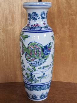 Asiatische Vase, Porzellan - Japan -