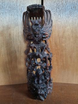 Garuda, Holzschnitz-Figur - Indonesien - Anfang 20. Jahrhundert