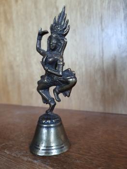 Kleine Glocke, Tempeltänzerin  - Indien - Mitte 20. Jahrhundert