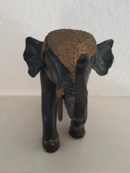 Bronze-Figur, Elefant - Thailand - Mitte 20. Jahrhundert