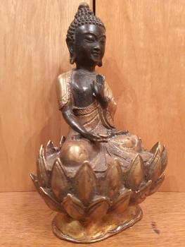 Buddha-Figur, Bronze  - China - Anfang 20. Jahrhundert