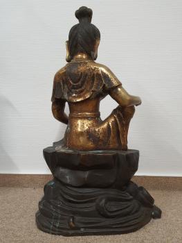 Bronze-Figur, (57cm) Guan Yin  - Tibet - Anfang 20. Jahrhundert