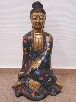 Bronze-Figur, Guan Yin  - China - Anfang 20. Jahrhundert