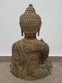 Bronze-Buddha, Amoghasiddhi  - Nepal - 20. Jahrhundert
