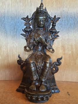 Buddha-Figur, Maitreya  - Tibet - Mitte 20. Jahrhundert