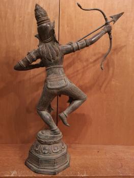 Bronze-Figur, Thai Rama  - Thailand - 1. Hälfte 20. Jahrhundert