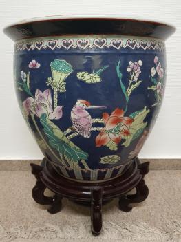 Fishbowl, (52,5cm) Porzellan  - China - 2. Hälfte 20. Jahrhundert